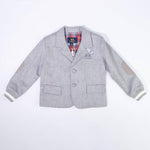 Giacca Elegante Grigio in Tinta Unita Neonato La Martina 4075 - LA MARTINA - LuxuryKids