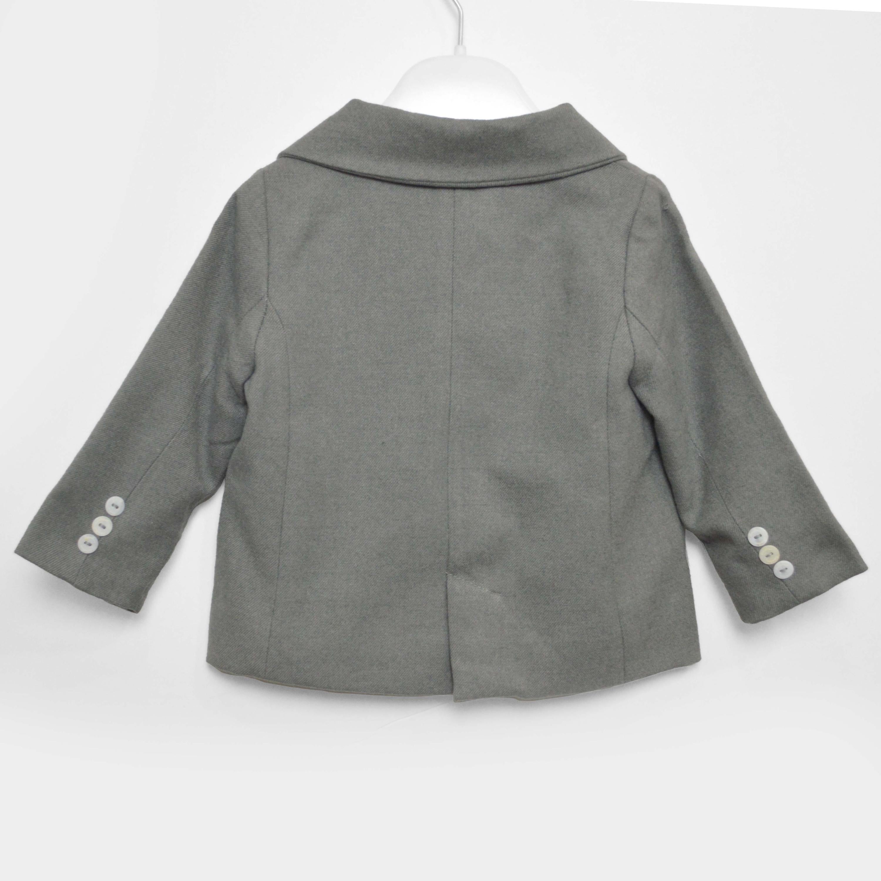 Giacca Elegante Grigio in Tinta Unita Neonato Patachou 2133515 - PATACHOU - LuxuryKids