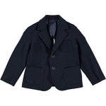 Giacca In Punto Milano Elasticizzata Blu Neonato MANUELL&FRANK MF6114N - MANUELL&FRANK - LuxuryKids