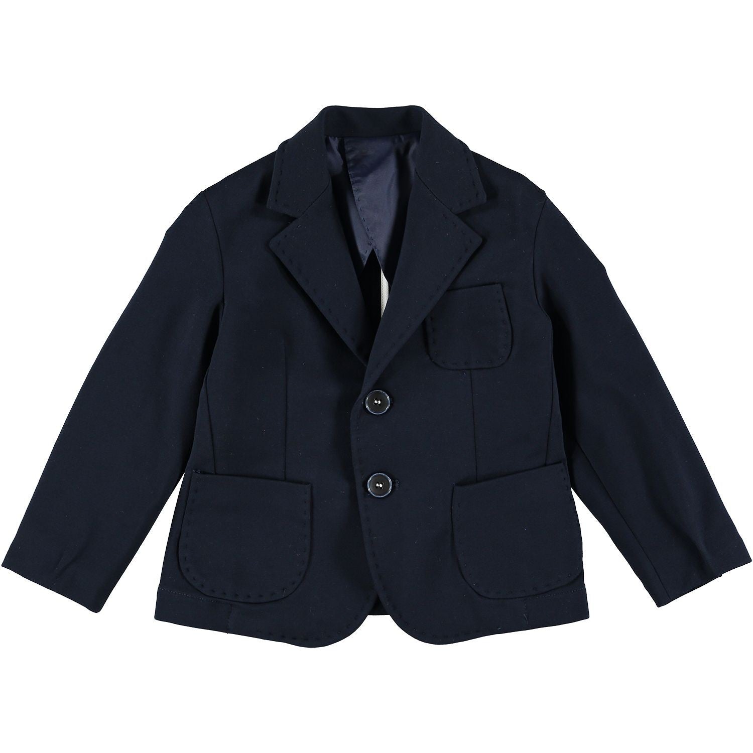 Giacca In Punto Milano Elasticizzata Blu Neonato MANUELL&FRANK MF6114N - MANUELL&FRANK - LuxuryKids