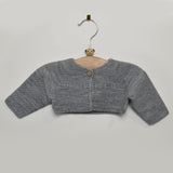 Giacchino Corto Elegante  Grigio Neonata TARTALETA A3902G-00 - TARTALETA - LuxuryKids