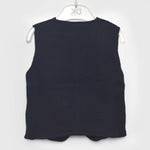Gilet Blu in Misto Lana Per Neonato Dr.Kids 569 - DR.KID - LuxuryKids