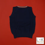 Gilet in Filo  Neonato Blu 2anni Moschino IUWB76 - MOSCHINO - LuxuryKids