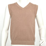 Gilet in Misto Lana Marrone con Scollo a V Bambino Sarabanda L102 - SARABANDA - LuxuryKids