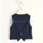 Gilet Micro Fantasia Con Pochette Neonato Sarabanda J172 - SARABANDA - LuxuryKids