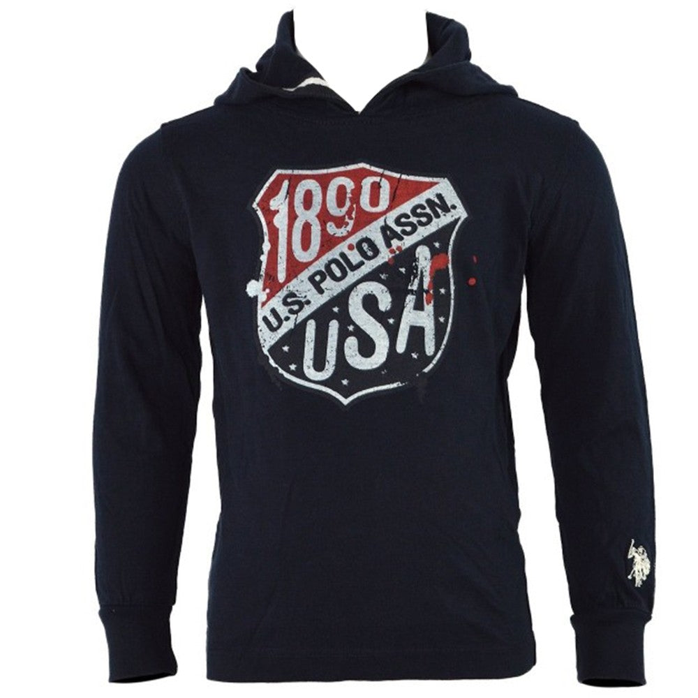 Girocollo con Cappuccio Bambino U.S Polo Assn 49789 - POLO ASSN - LuxuryKids