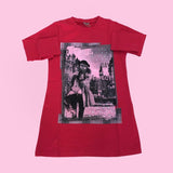 Girocollo con Stampa Bambina Rosso Sarabanda N860 - SARABANDA - LuxuryKids