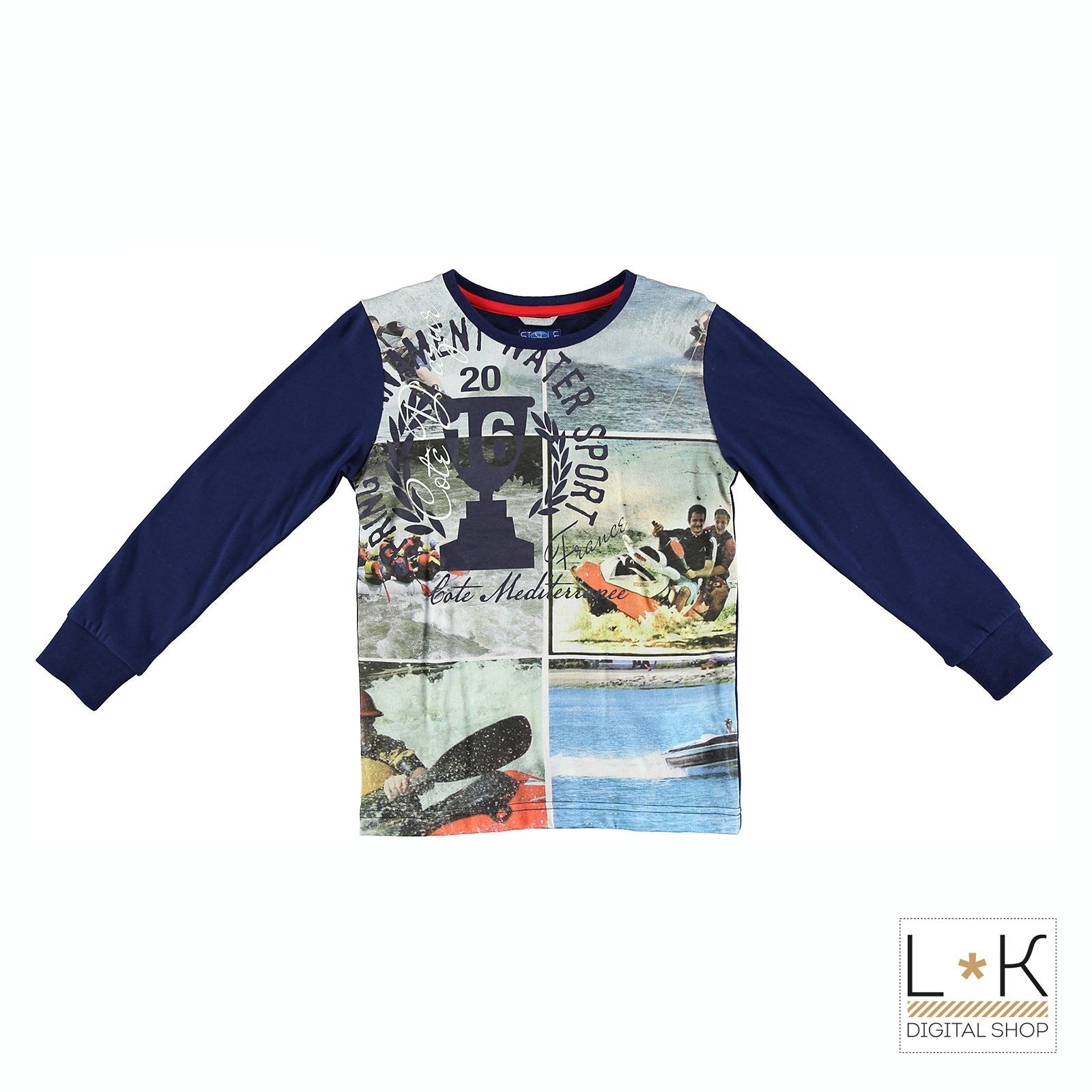 Girocollo con Stampa Bambino Sarabanda Q336 - SARABANDA - LuxuryKids