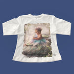 Girocollo in Caldo Cotone Bianco Neonata Fun&Fun FNNTS6568 - FUN&FUN - LuxuryKids