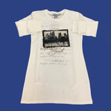 Girocollo in Caldo Cotone con Stampa Bambina Bianco Take two MO2595 - TAKE TWO - LuxuryKids