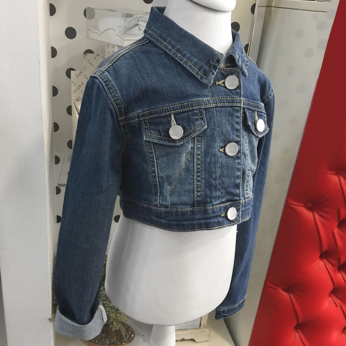 Giubbotto di jeans Bambina Fun&Fun FNJJK1245 - FUN&FUN - LuxuryKids