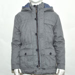 Giubbotto Imbottito con cappuccio Grigio Bambino Sarabanda F374 - SARABANDA - LuxuryKids