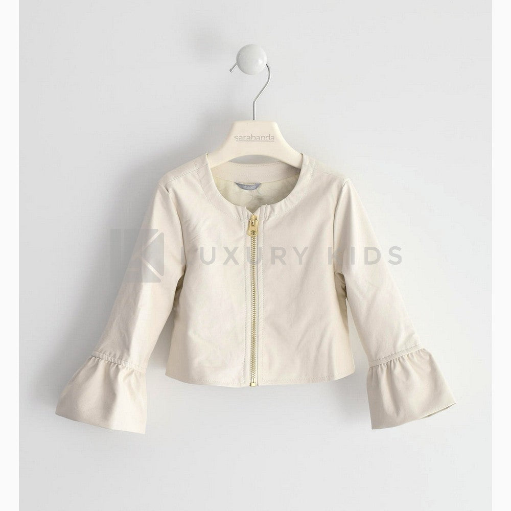 Giubbotto in Ecopelle Elegante Neonata Sarabanda J250 - SARABANDA - LuxuryKids
