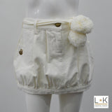 Gonna con Pon Pon Bambina Fix Design DN8003 - FIX DESIGN - LuxuryKids