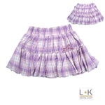 Gonna Elegante Bambina Viola Sarabanda F236 - SARABANDA - LuxuryKids