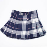 Gonna in Caldo Cotone a Quadretti Blu-Bianco Bambina Take Two GN0398 - TAKE TWO - LuxuryKids