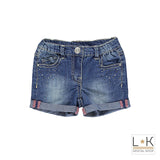 Gonna In Jeans Bambina Sarabanda M889 - SARABANDA - LuxuryKids