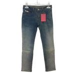 Jeans in Cotone con Borchie Bambina Denim Fun&Fun FUNJPT2187 - FUN&FUN - LuxuryKids
