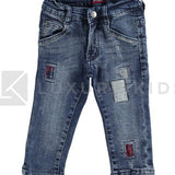 Jeans Strech Con Rotture Foderate Bambino Sarabanda K157 - SARABANDA - LuxuryKids