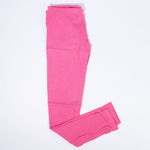 Leggins Cotone Tinta Unita Fucsia Bambina FUN&FUN FUNJPT2512 - FUN&FUN - LuxuryKids