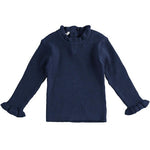 Maglia in Caldo Cotone a costine Neonata MINIBANDA 1743 - MINIBANDA - LuxuryKids