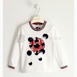 Maglia manica Lunga Girocollo Cotone Bambino Sarabanda J122 - SARABANDA - LuxuryKids