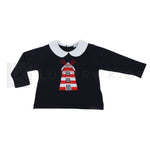 Maglioncino Con Colletto In Filo Per Bambina Dr Kids DK324 - DR.KID - LuxuryKids