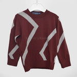 Maglioncino in Misto Lana Bordeaux Per Neonato Manuell&Frank MF4003N - MANUELL&FRANK - LuxuryKids