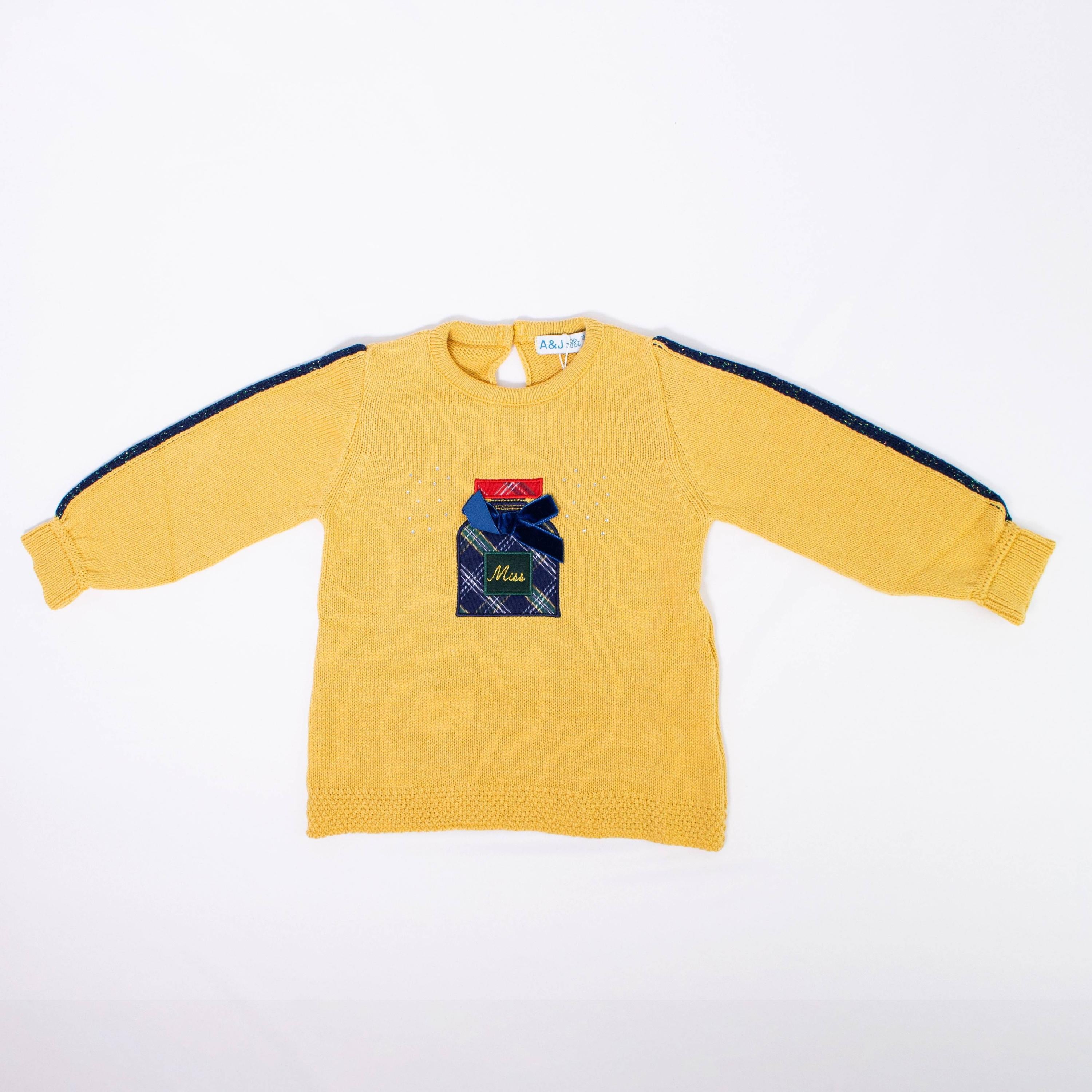 Maglioncino misto cotone Bambina A&J 531 - A&J - LuxuryKids