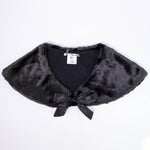 Mantella In Ecopelliccia E Pile Nera Bambina TAKE TWO CP0210 - TAKE TWO - LuxuryKids