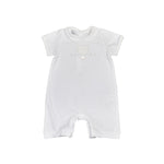 Pagliaccetto intero In Cotone Bianco Unisex Neonati NANAN E16624109 - NANAN - LuxuryKids