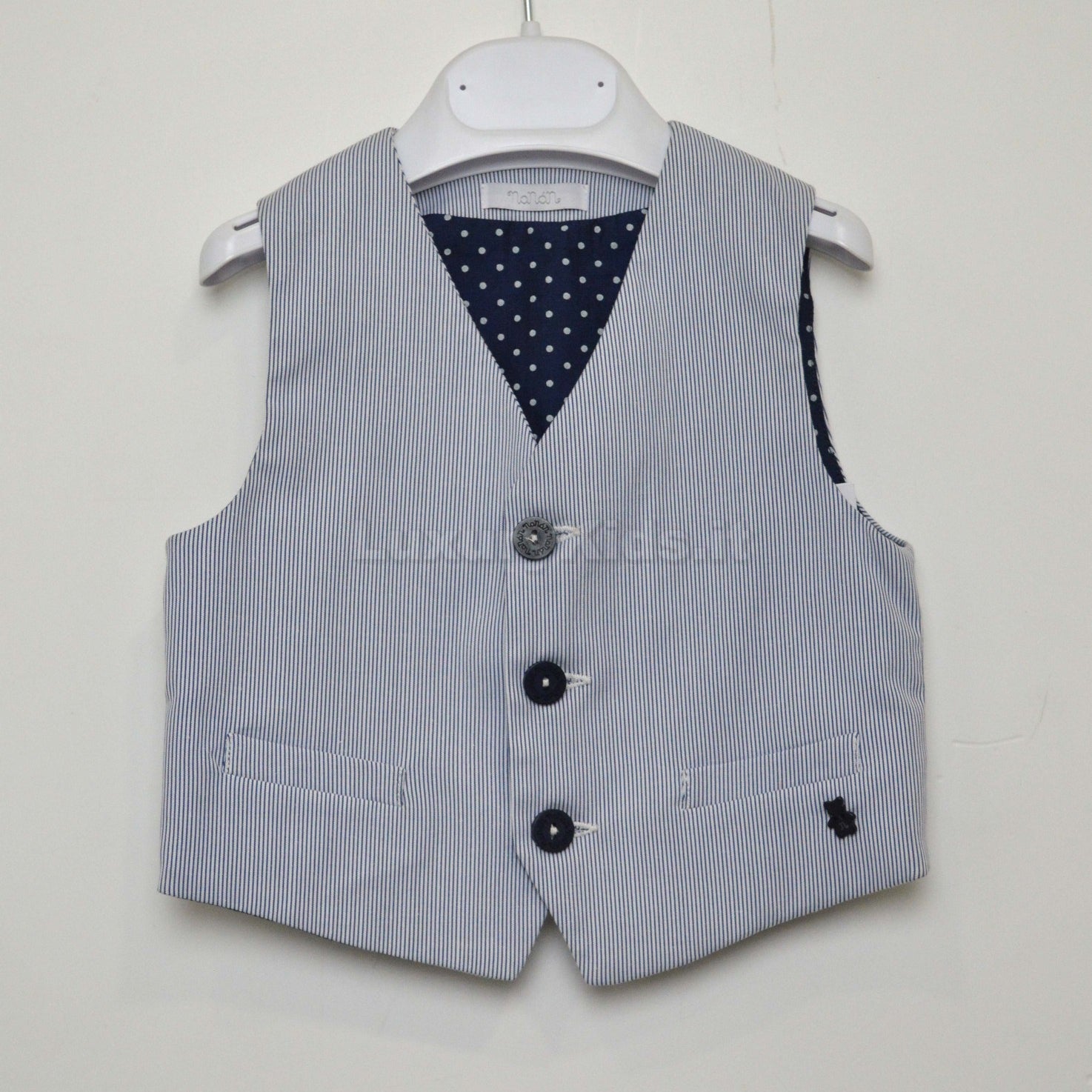 Panciotto a Righe In Cotone Bambino Nanan E16327236 - NANAN - LuxuryKids