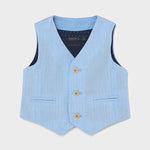 Panciotto In Misto Lino Neonato MAYORAL 1341 - MAYORAL - LuxuryKids