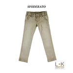 Pantalone 5 Tasche Bambino Beige Sarabanda N360 - SARABANDA - LuxuryKids
