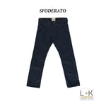 Pantalone 5 Tasche Bambino Blu Sarabanda H350 - SARABANDA - LuxuryKids