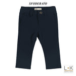 Pantalone a Tinta Unita Bambino Blu Sarabanda S151 - SARABANDA - LuxuryKids