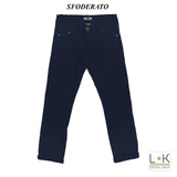 Pantalone Blu Navy in Tinta Unita Bambino Sarabanda S811 - SARABANDA - LuxuryKids