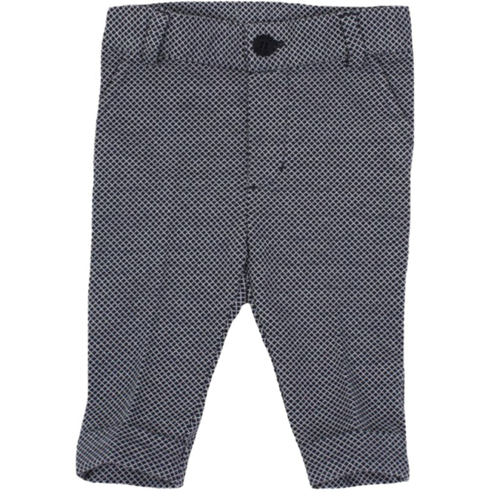 Pantalone Caldo Cotone Micro fantasia Blu Neonato Dr. Kids 564 - DR.KID - LuxuryKids