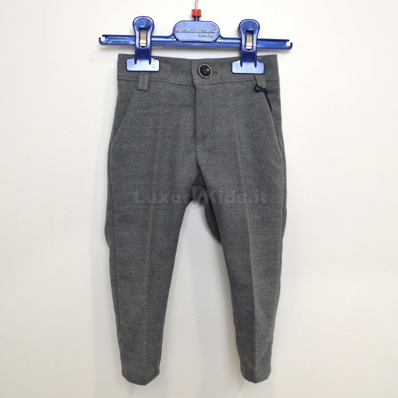 Pantalone Elegante Grigio per Neonato Manuell&Frank MF1020N - MANUELL&FRANK - LuxuryKids