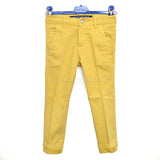 Pantalone Elegante in Caldo Cotone Senape per Bambino Manuell&Frank MF1000B - MANUELL&FRANK - LuxuryKids