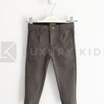 Pantalone In Caldo Cotone Fantasia Pied De Poule Bambino Sarabanda K155 - SARABANDA - LuxuryKids
