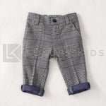 Pantalone In Panno Fantasia Bambino Manuell&Frank MF1092B - MANUELL&FRANK - LuxuryKids