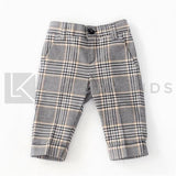 Pantalone In Panno Fantasia Bambino Manuell&Frank MF1093B - MANUELL&FRANK - LuxuryKids