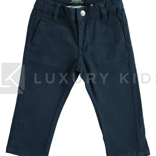 Pantalone In Twill Di Cotone Slim Fit Bambino Sarabanda K150 - SARABANDA - LuxuryKids