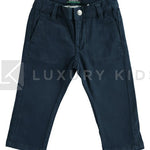 Pantalone In Twill Di Cotone Slim Fit Bambino Sarabanda K150 - SARABANDA - LuxuryKids