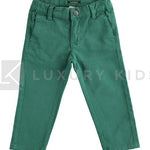 Pantalone In Twill Di Cotone Slim Fit Bambino Sarabanda K150 - SARABANDA - LuxuryKids