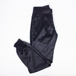 Pantalone Lungo in Raso Nero Bambina She.Ver CHJPT6075 - SHE.VER - LuxuryKids