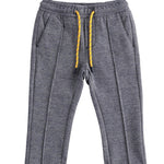 Pantalone Morbido in Caldo Cotone Fantasia Blu Bambino SARABANDA 1153 - SARABANDA - LuxuryKids