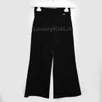 Pantalone palazzo chic moda Bambina Nero LOREDANA 7322 - LOLO' - LuxuryKids