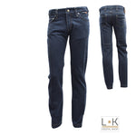 Pantalone Slim Blu in Tinta Unita Bambino Betwoin OXFORD - BETWOIN - LuxuryKids